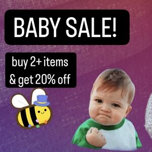 Baby Sale! 20% Off